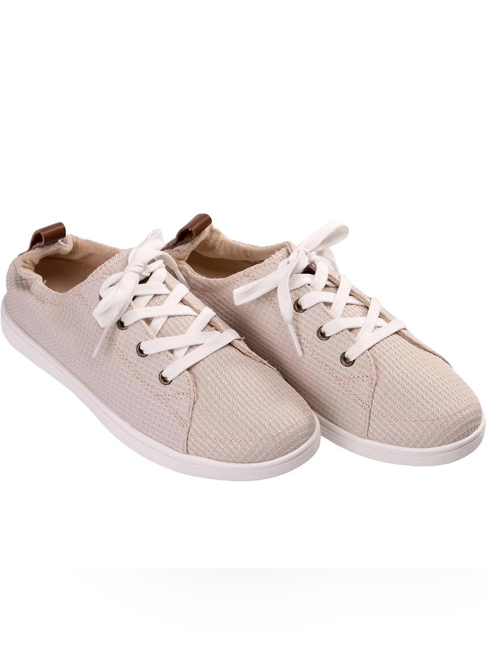 Revitalign Ophelia Quilted Casual Sneaker Womens 11B Cream Orthotic Support NWT